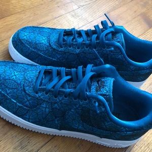 Air Force one low stained glass abyss
